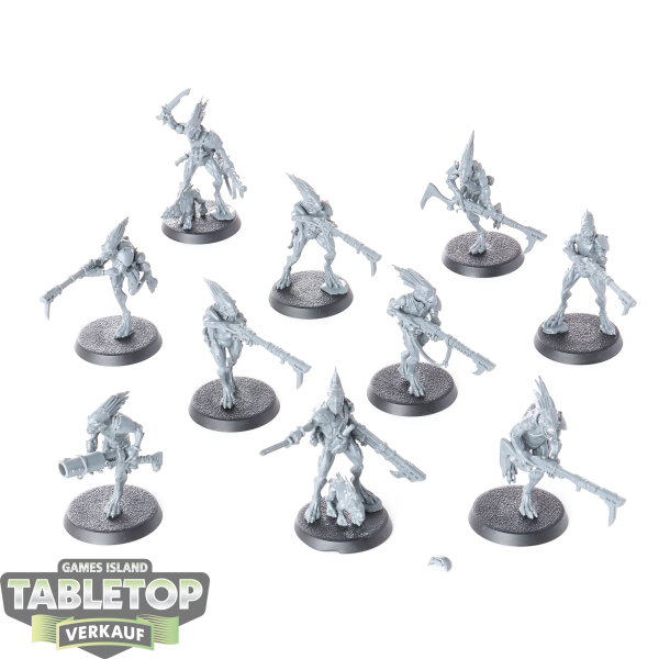 Tau Empire - 10x Kroot Carnivores - unbemalt