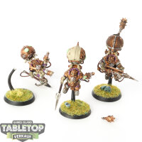 Kharadron Overlords - 3 x Skywardens - bemalt