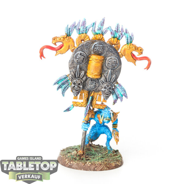 Seraphon - Saurus Astrolith Bearer - klassisch - bemalt
