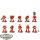 Blood Angels - 10x Tactical Squad - teilweise bemalt