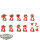 Space Marines - 10x Tactical Squad Klassisch - teilweise bemalt