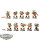 Black Templars - 10x Tactical Squad klassisch - bemalt