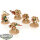 Dark Angels - 5x Deathwing Terminators klassisch - teilweise bemalt