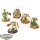 Dark Angels - 5x Deathwing Command Squad klassisch - bemalt