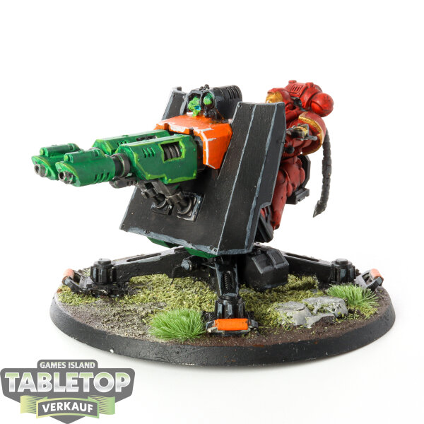 Space Marines - Primaris Firestrike Servo-turret - bemalt