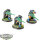 Space Marines - 3 Eliminators - bemalt