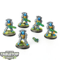 Space Marines - 5 Heavy Intercessors - bemalt