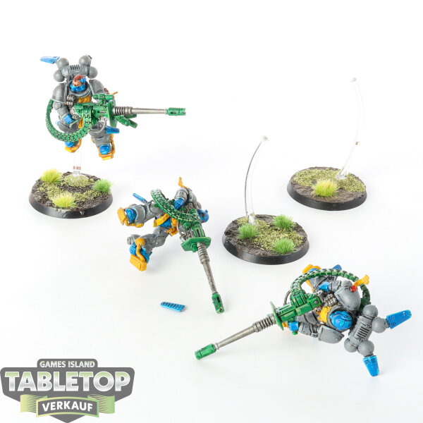 Space Marines - 3 Suppressors - bemalt