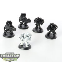 Space Marines - 5 Devastator Squad - grundiert
