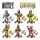 Green Stuff World - Chrome Paint - Antique Gold 17ml (Pack x20)