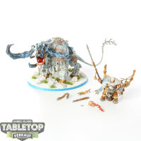 Ogor Mawtribes - Frostlord on Stonehorn - bemalt
