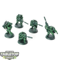 Space Marines - 5 Sniper Scouts klassisch - grundiert