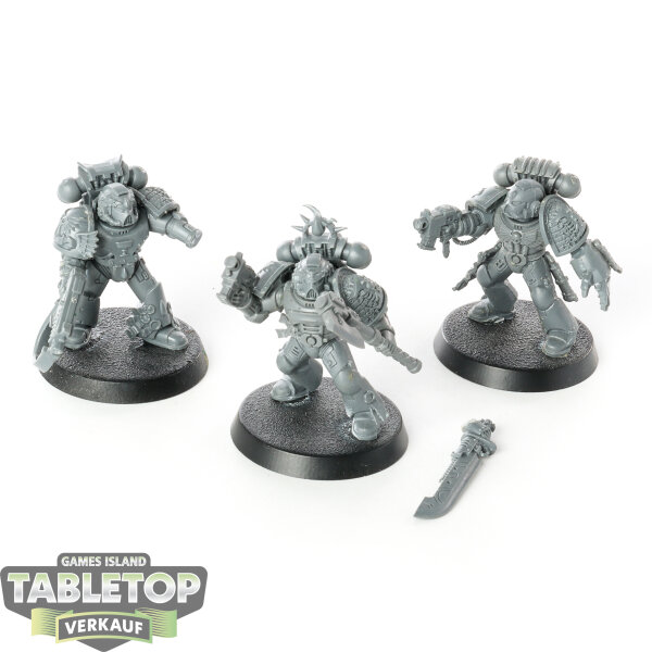 Deathwatch - 3 Veterans - teilweise gebaut