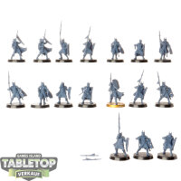 Miniaturen - 17 x High Human Spearman - unbemalt