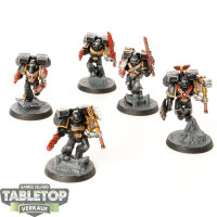 Deathwatch - 5 x Vanguard Veteran Squad - teilweise bemalt