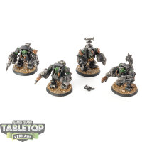 Orks - 4 Meganobz - bemalt