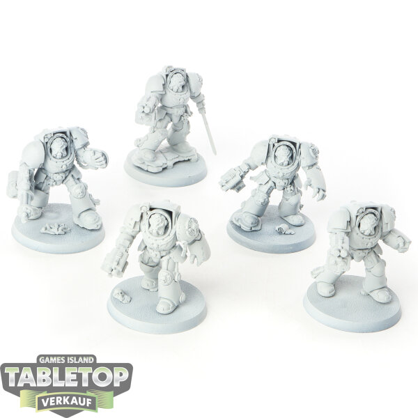 Space Marines - 5x Terminator Squad - grundiert