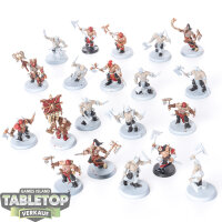 Blades of Khorne - 20x Bloodreavers - teilweise bemalt