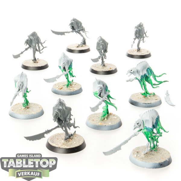 Nighthaunt - 10x Glaivewraith Stalkers - teilweise bemalt