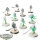 Nighthaunt - 10x Glaivewraith Stalkers - teilweise bemalt