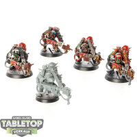 Orks - 5x Ork Burna Boyz - teilweise bemalt