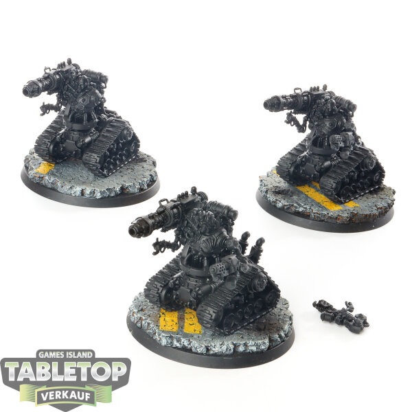 Adeptus Mechanicus - 3 x Kataphron Destroyers - grundiert