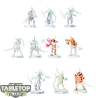 Death Guard - 10 x Poxwalkers - teilweise bemalt