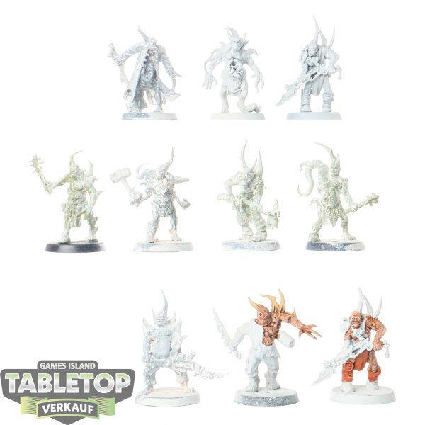 Death Guard - 10 x Poxwalkers - teilweise bemalt