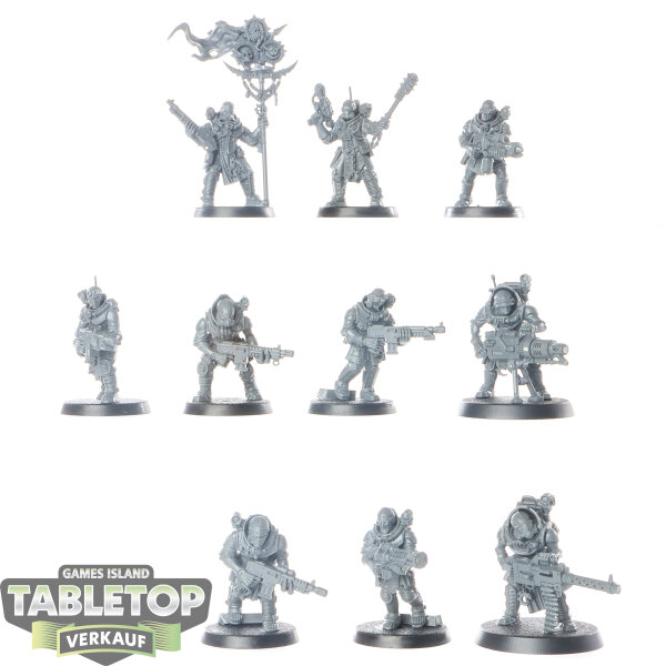 Genestealer Cults - 10 x Neophyte Hybrids - unbemalt