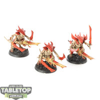Tyraniden - 3 Tyranid Warriors - bemalt