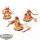 Tyraniden - 3 Tyranid Warriors - bemalt