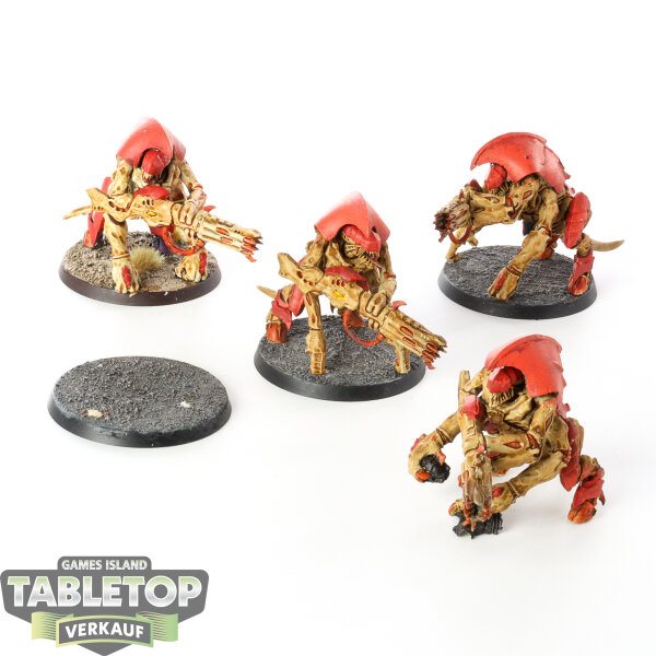 Tyraniden - 4 Tyrant Guard - bemalt