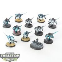 Tyraniden - 10x Termagants - teilweise bemalt