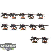 Tyraniden - 10 Termagants klassisch - teilweise bemalt