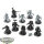 Space Wolves - 10 Grey Hunters - teilweise bemalt
