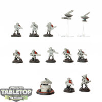 Tau Empire - 10 x Fire Warriors Strike Team - teilweise...