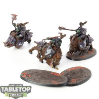 Orruk Warclans - 3 Gore-gruntas - bemalt