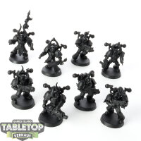 Chaos Space Marines - 8x Chaos Space Marines - grundiert