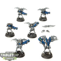 Tau Empire - 6x Vespid Stingwings - teilweise bemalt