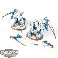 Tyraniden - 2x Carnifex Brood - bemalt