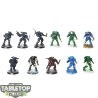 Space Marines - 10 x Primaris Reivers - teilweise bemalt