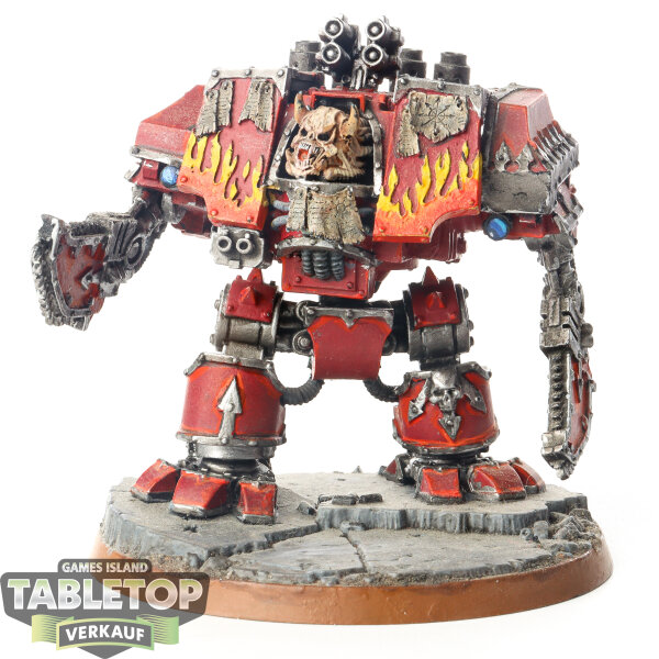 Chaos Space Marines - Word Bearers Chaos Dreadnought - bemalt