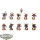 Chaos Space Marines - 10 x Chaos Space Marines klassisch - bemalt