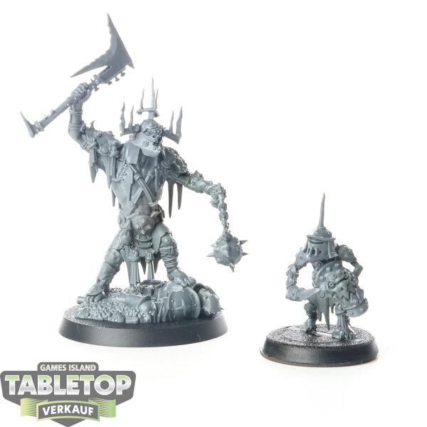 Orruk Warclans - Killaboss with & Stab-grot - unbemalt