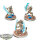 Necrons - 3 x Skorpekh Destroyers - teilweise bemalt