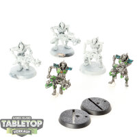 Necrons - 5 x Immortals - teilweise bemalt