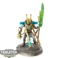Necrons - Overlord with Tachyon Arrow - bemalt