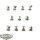 HdR Figuren - Gut - 11 x Warriors of Minas Tirith - bemalt