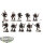 World Eaters - 10 Khorne Berzerkers klassisch - grundiert