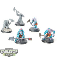 Genestealer Cults - 6x Aberrants - teilweise bemalt